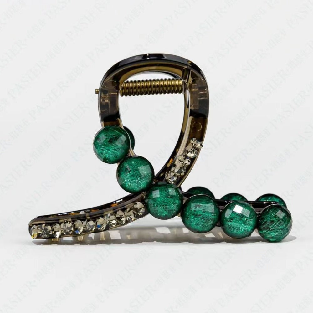 Wholesale Vintage Emerald Shark Clip